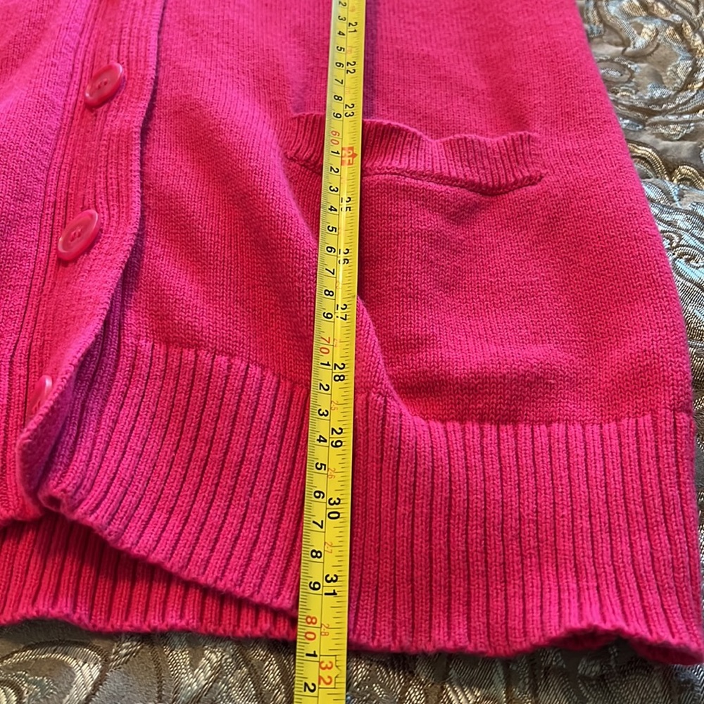 Pendleton Pink Cardigan Sweater XL - Picture 7 of 7
